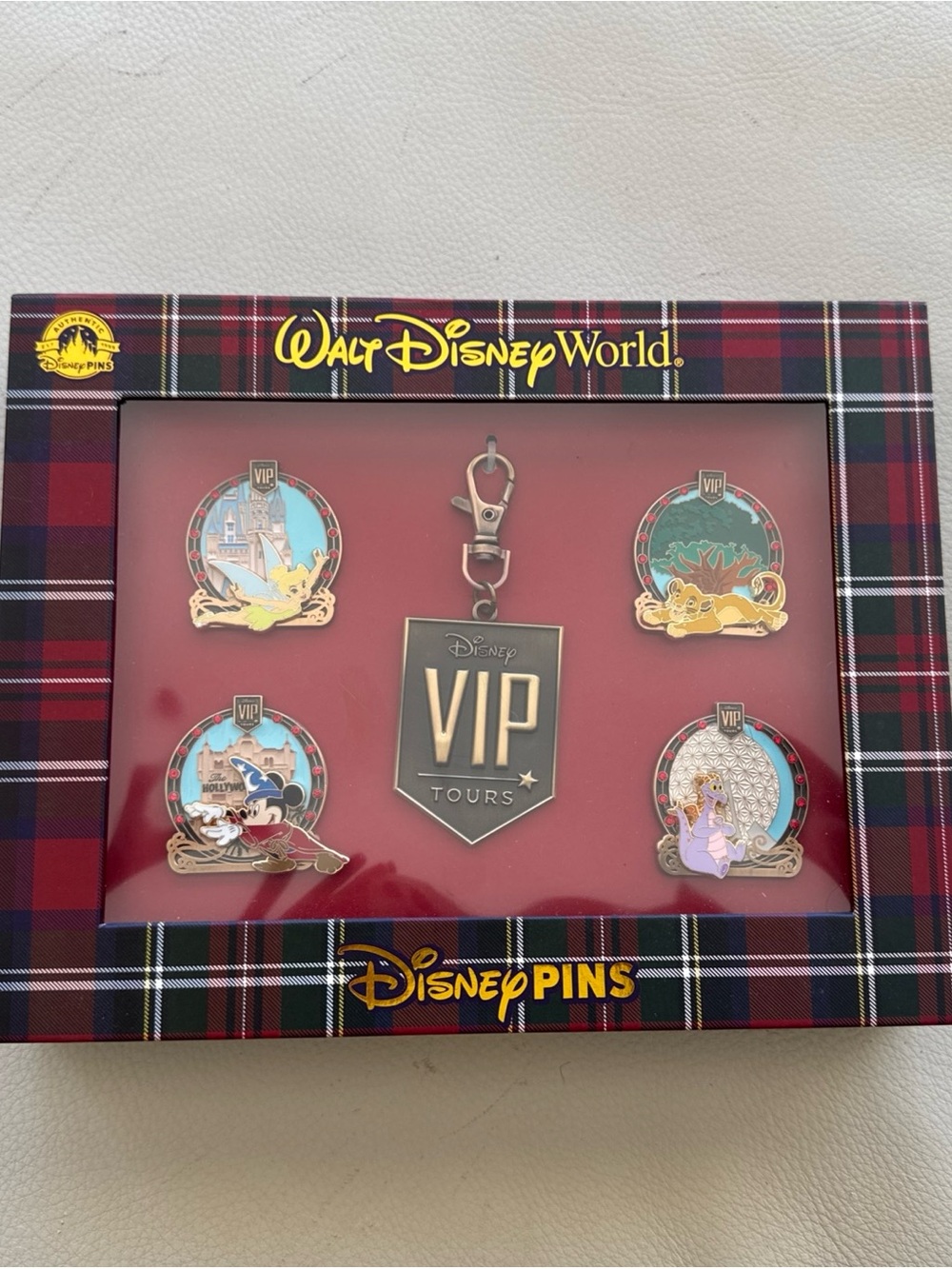 2026 Walt Disney World VIP Tours Exclusive Pins Set Mickey Epcot Tinker Bell